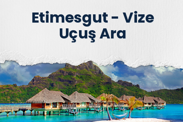 Etimesgut → Vize Uçuş Ara