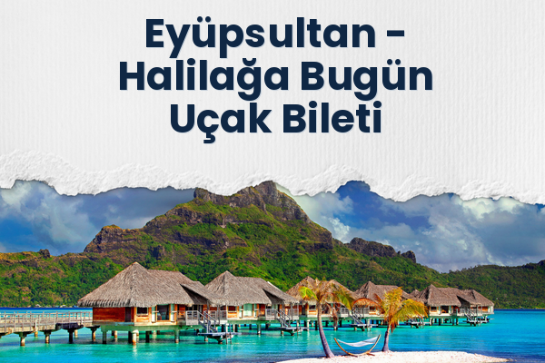 Eyüpsultan → Halilağa Bugün Uçak Bileti