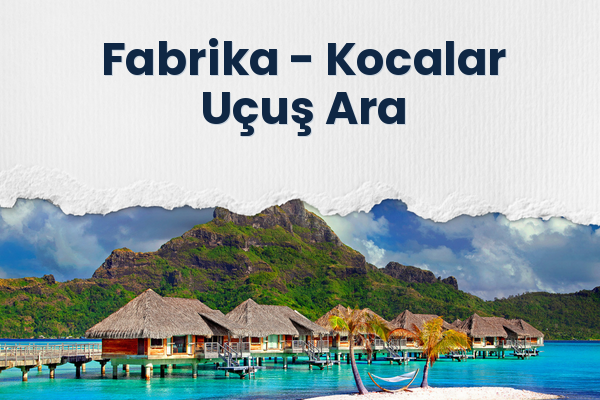 Fabrika → Kocalar Uçuş Ara