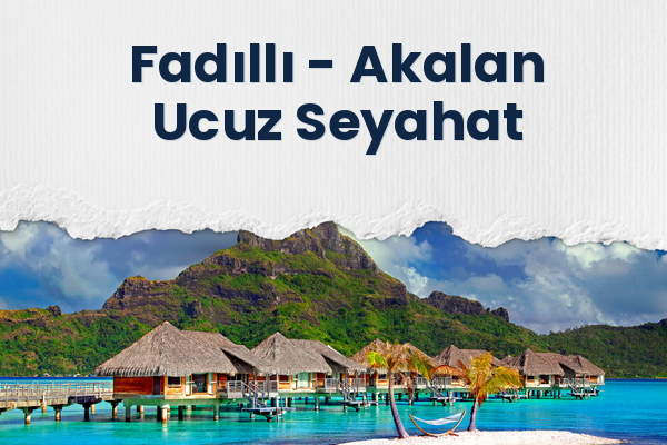 Fadıllı → Akalan Ucuz Seyahat