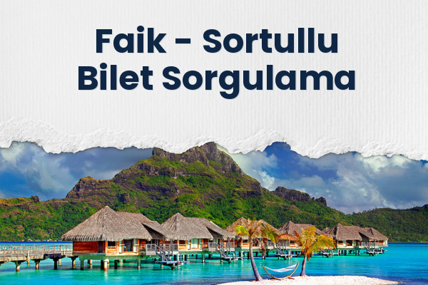 Faik → Sortullu Bilet Sorgulama