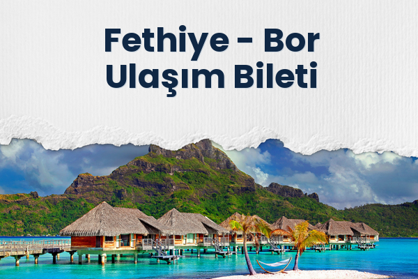 Fethiye → Bor Ulaşım Bileti