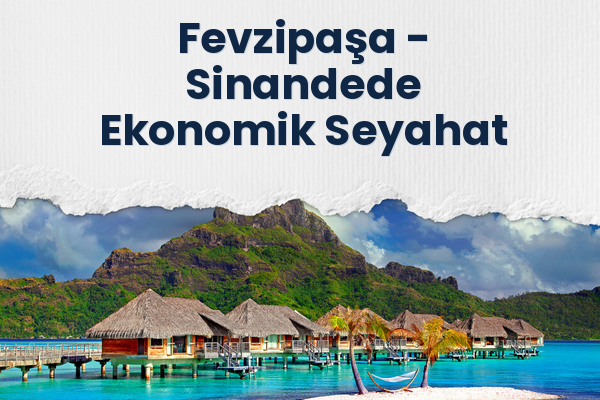 Fevzipaşa → Sinandede Ekonomik Seyahat