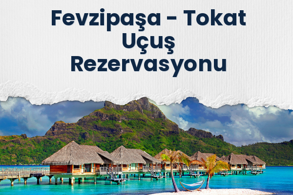 Fevzipaşa → Tokat Uçuş Rezervasyonu