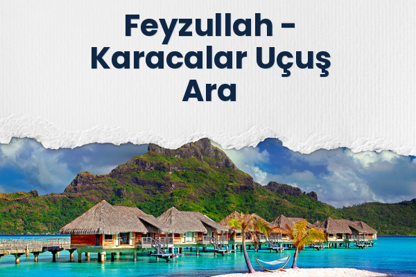 Feyzullah → Karacalar Uçuş Ara