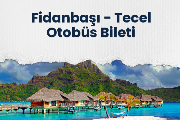 Fidanbaşı → Tecel Otobüs Bileti