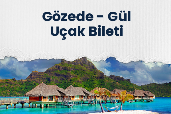 Gözede → Gül Uçak Bileti