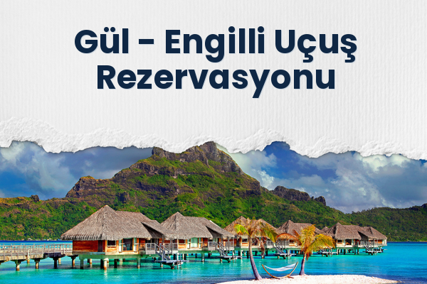 Gül → Engilli Uçuş Rezervasyonu