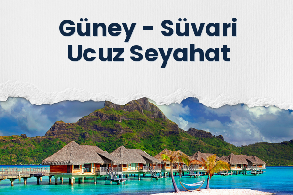 Güney → Süvari Ucuz Seyahat