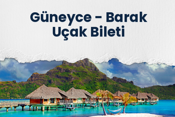 Güneyce → Barak Uçak Bileti