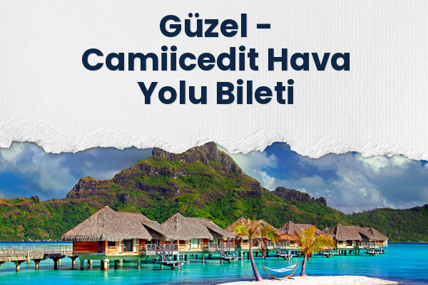 Güzel → Camiicedit Hava Yolu Bileti