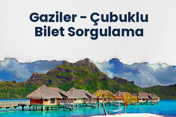 Gaziler → Çubuklu Bilet Sorgulama
