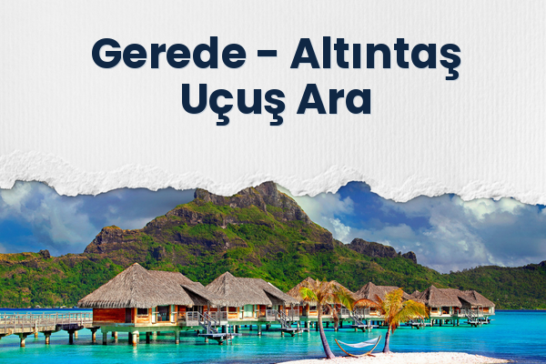 Gerede → Altıntaş Uçuş Ara
