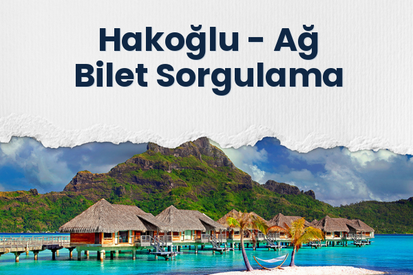 Hakoğlu → Ağ Bilet Sorgulama