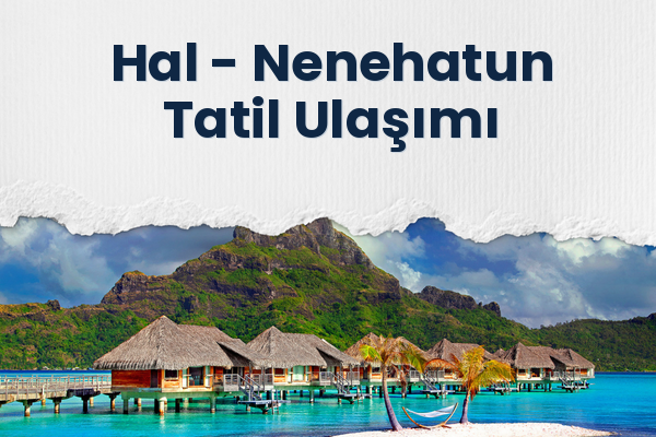 Hal → Nenehatun Tatil Ulaşımı