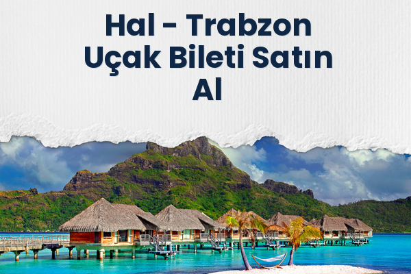 Hal → Trabzon Uçak Bileti Satın Al