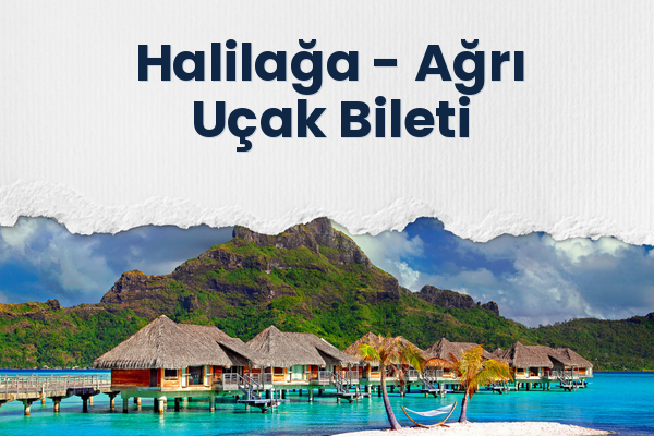 Halilağa → Ağrı Uçak Bileti