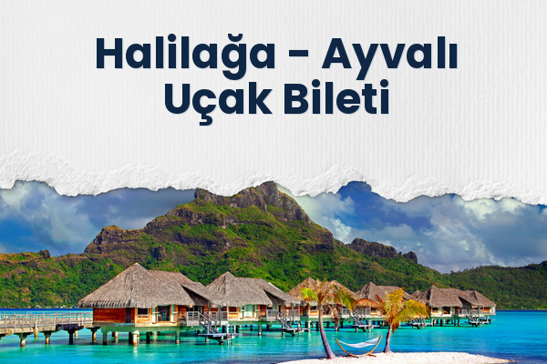 Halilağa → Ayvalı Uçak Bileti