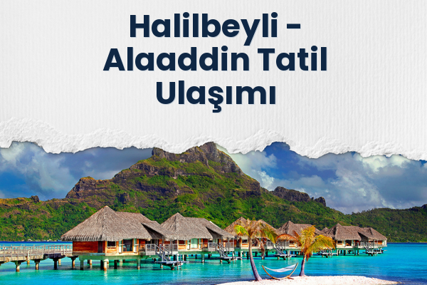 Halilbeyli → Alaaddin Tatil Ulaşımı