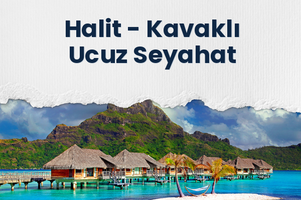 Halit → Kavaklı Ucuz Seyahat