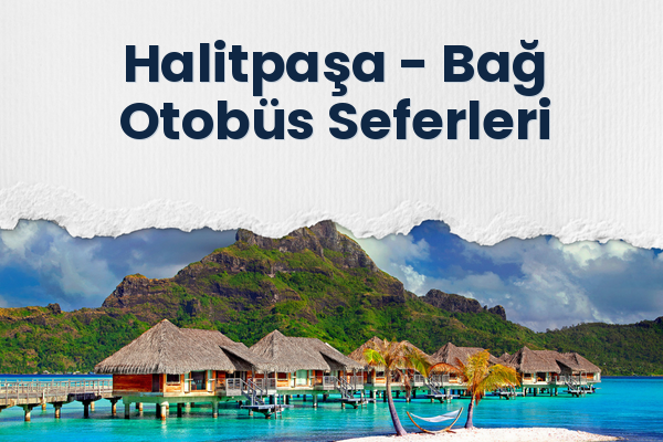 Halitpaşa → Bağ Otobüs Seferleri