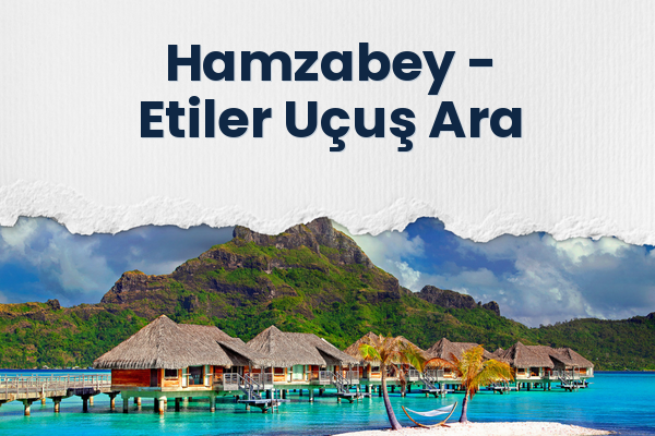 Hamzabey → Etiler Uçuş Ara