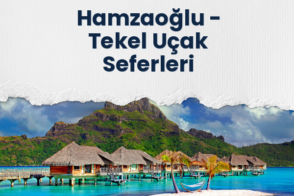 Hamzaoğlu → Tekel Uçak Seferleri
