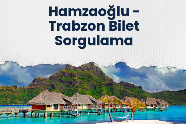 Hamzaoğlu → Trabzon Bilet Sorgulama