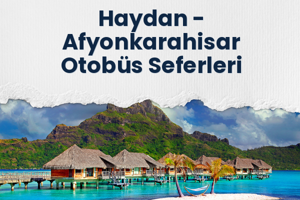 Haydan → Afyonkarahisar Otobüs Seferleri