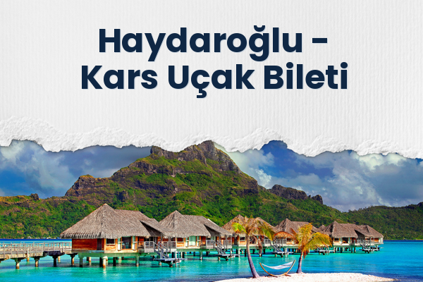 Haydaroğlu → Kars Uçak Bileti