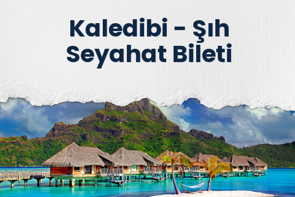 Kaledibi → Şıh Seyahat Bileti
