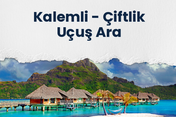 Kalemli → Çiftlik Uçuş Ara