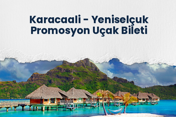 Karacaali → Yeniselçuk Promosyon Uçak Bileti