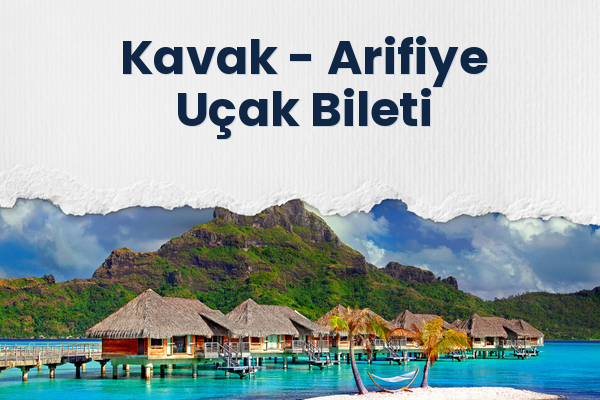 Kavak → Arifiye Uçak Bileti