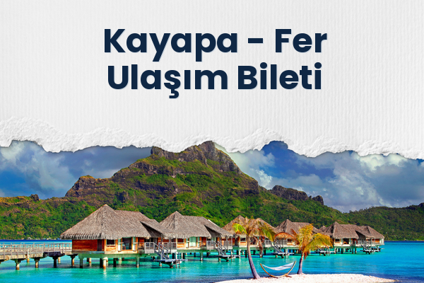 Kayapa → Fer Ulaşım Bileti
