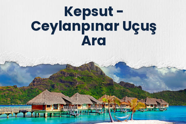 Kepsut → Ceylanpınar Uçuş Ara