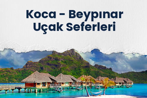 Koca → Beypınar Uçak Seferleri