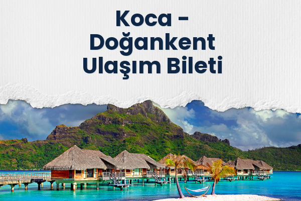 Koca → Doğankent Ulaşım Bileti
