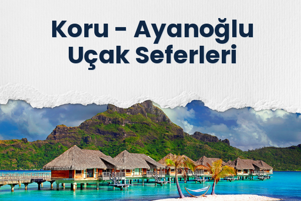Koru → Ayanoğlu Uçak Seferleri