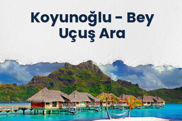 Koyunoğlu → Bey Uçuş Ara