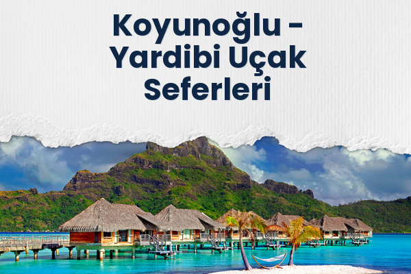 Koyunoğlu → Yardibi Uçak Seferleri