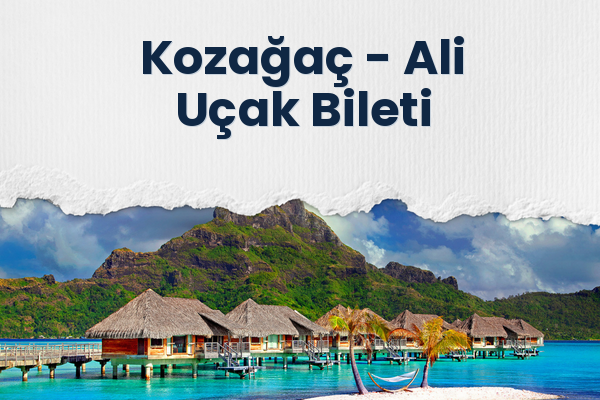 Kozağaç → Ali Uçak Bileti