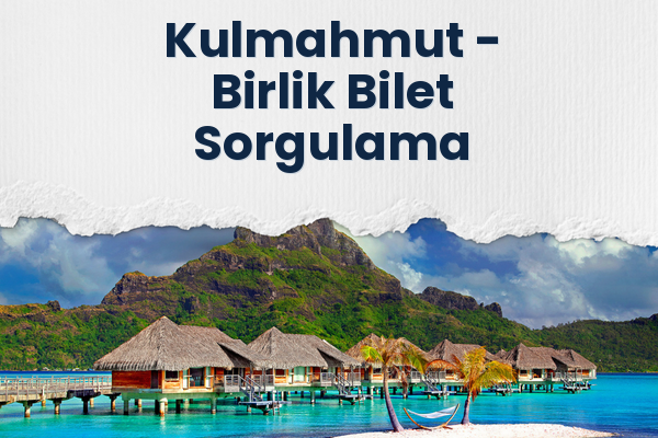 Kulmahmut → Birlik Bilet Sorgulama