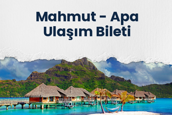 Mahmut → Apa Ulaşım Bileti