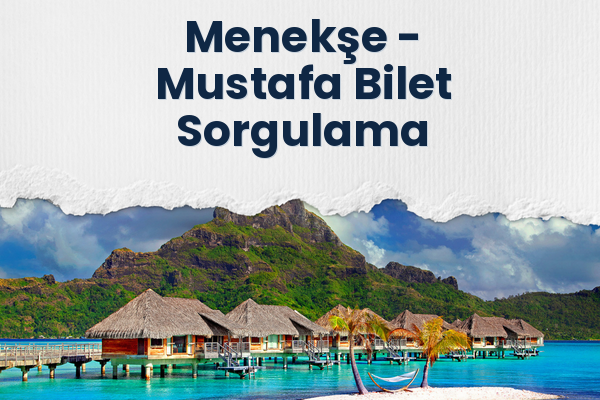Menekşe → Mustafa Bilet Sorgulama