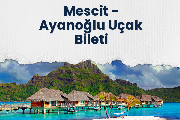 Mescit → Ayanoğlu Uçak Bileti