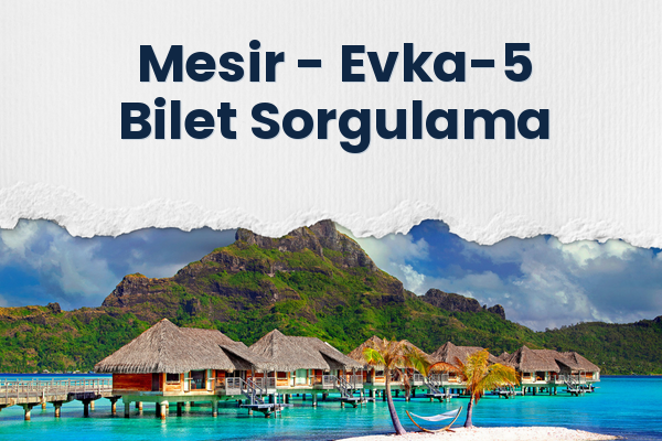 Mesir → Evka-5 Bilet Sorgulama