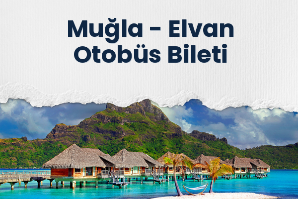Muğla → Elvan Otobüs Bileti