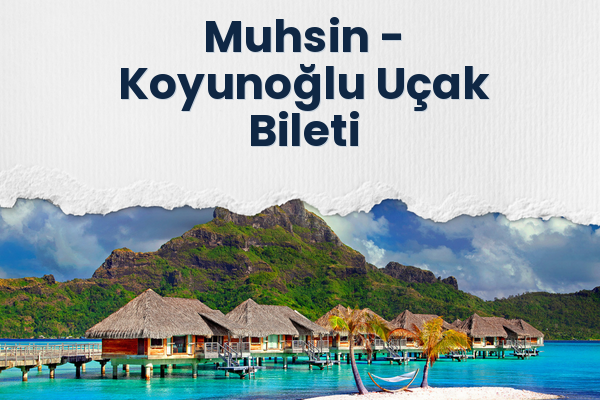 Muhsin → Koyunoğlu Uçak Bileti