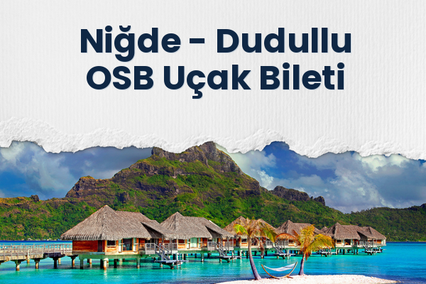 Niğde → Dudullu OSB Uçak Bileti